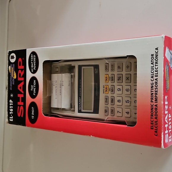 Sharp Printing Calculator - Picture 1 of 8